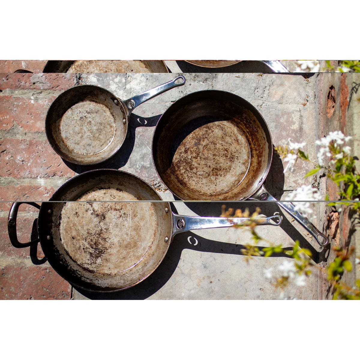 De Buyer Mineral B PRO Frying Pan Set – Carbon Steel 20/24/28/32cm