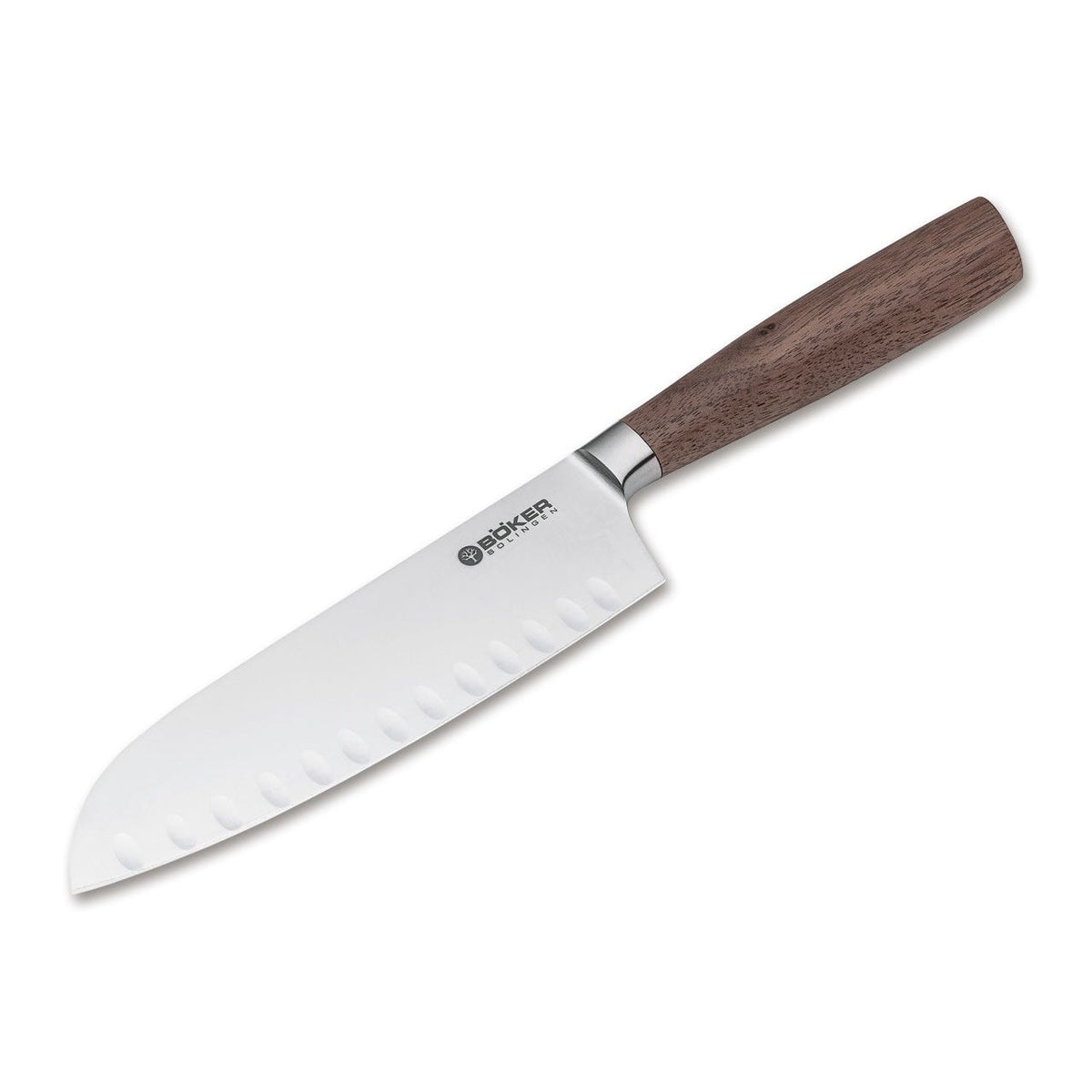 Böker Core Santoku Knife with Hollow Edge – Solingen Steel 16.5cm