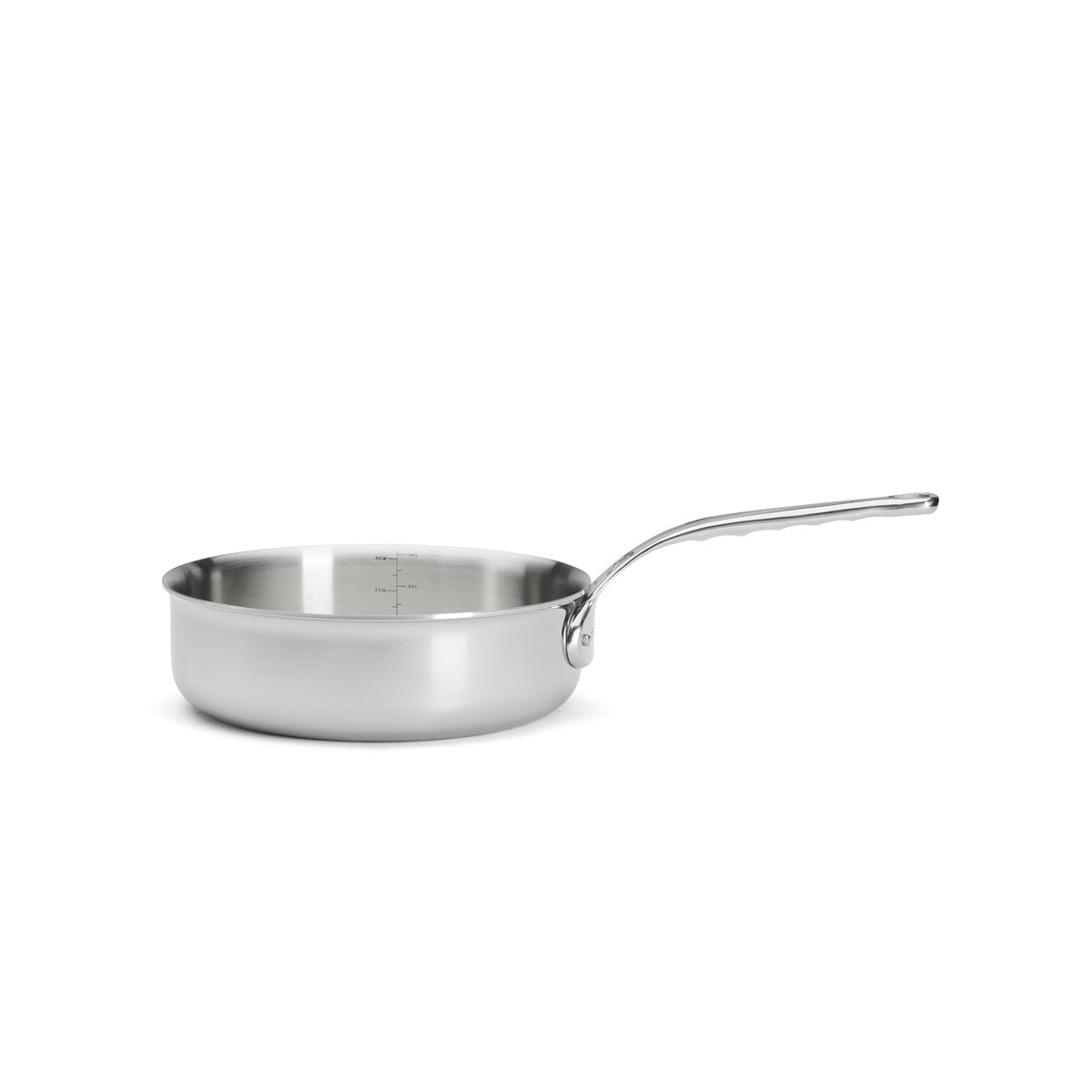 de Buyer Stainless steel straight sauté-pan AFFINITY (Ø24cm)