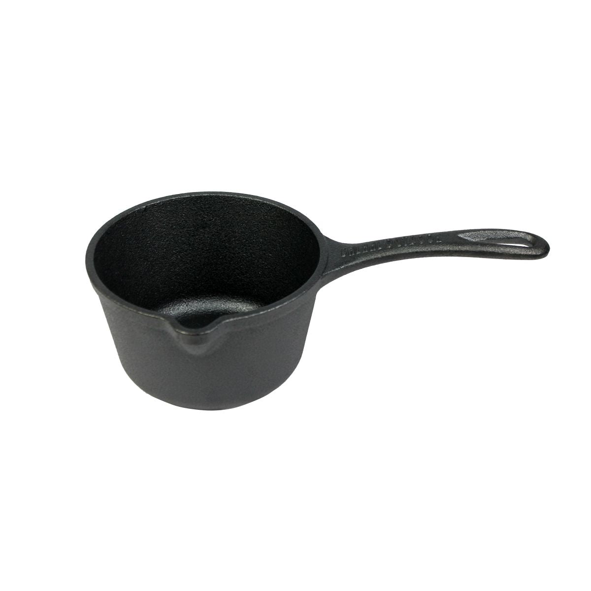 Valhal Outdoor 1L cast iron saucepan with long handle