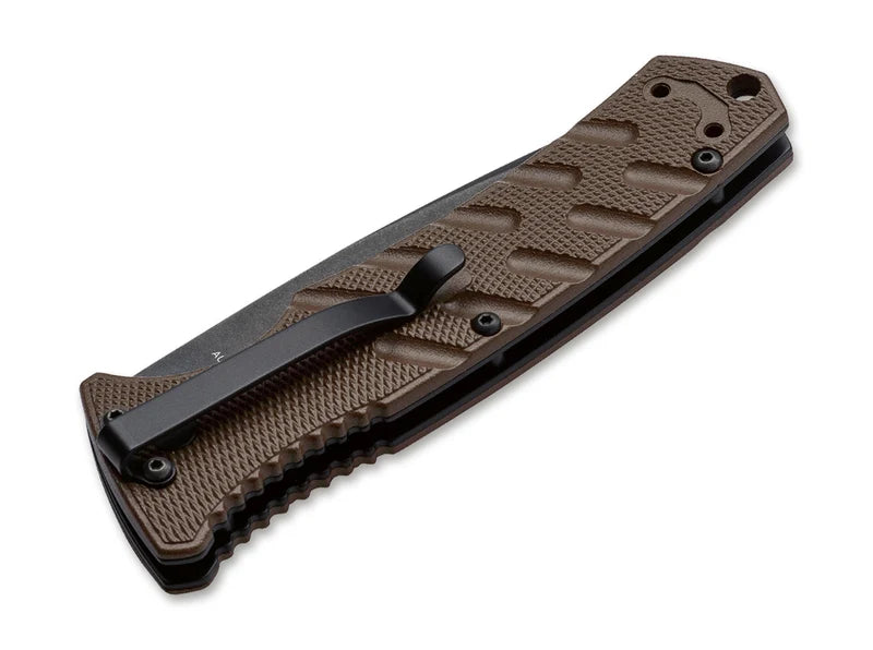 Boker Plus Strike Droppoint Coyote Knife