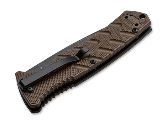 Boker Plus Strike Droppoint Coyote Knife