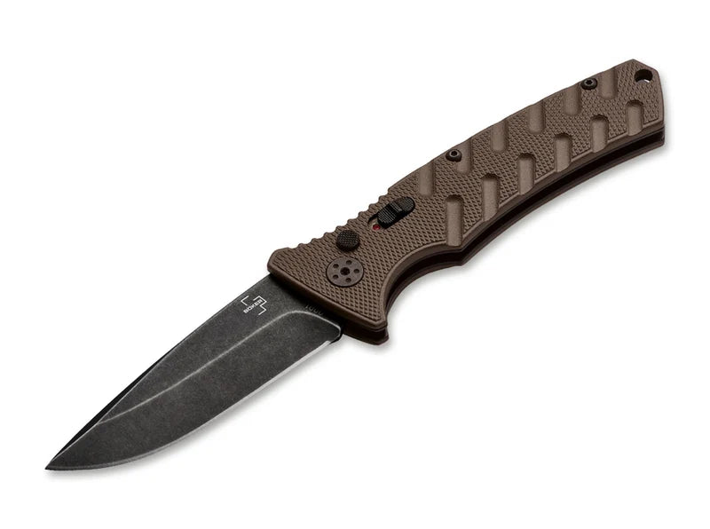 Boker Plus Strike Droppoint Coyote Knife