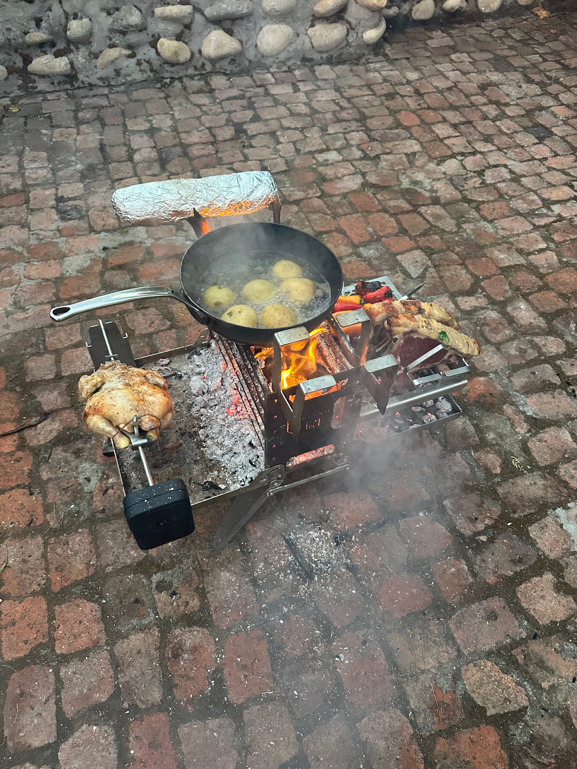 KURU™️ Rotisserie Stand & Rods