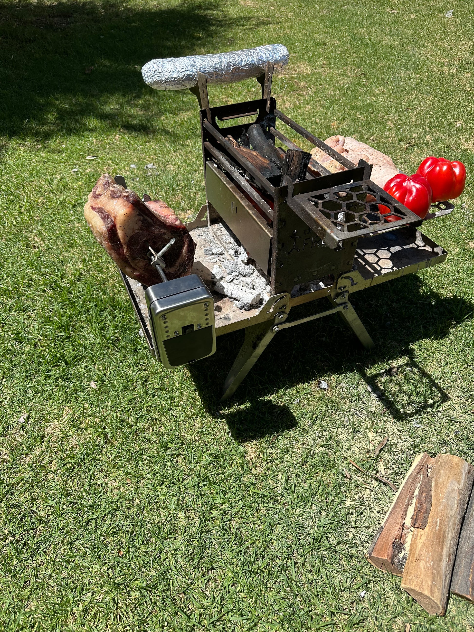 KURU™️ Rotisserie Stand & Rods