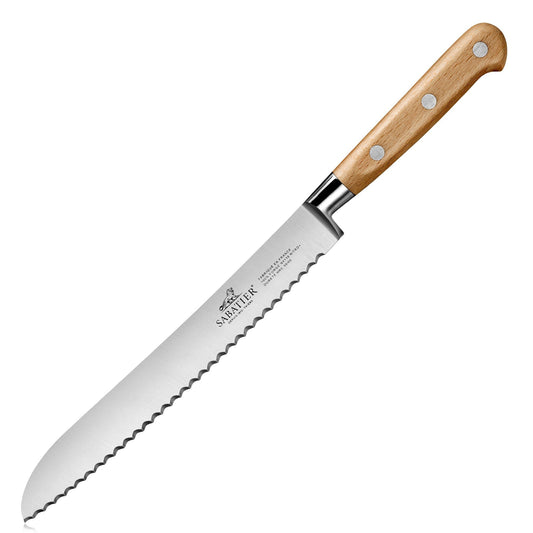 Lion Sabatier - IDEAL Olive Wood - Bread Knife (20cm)