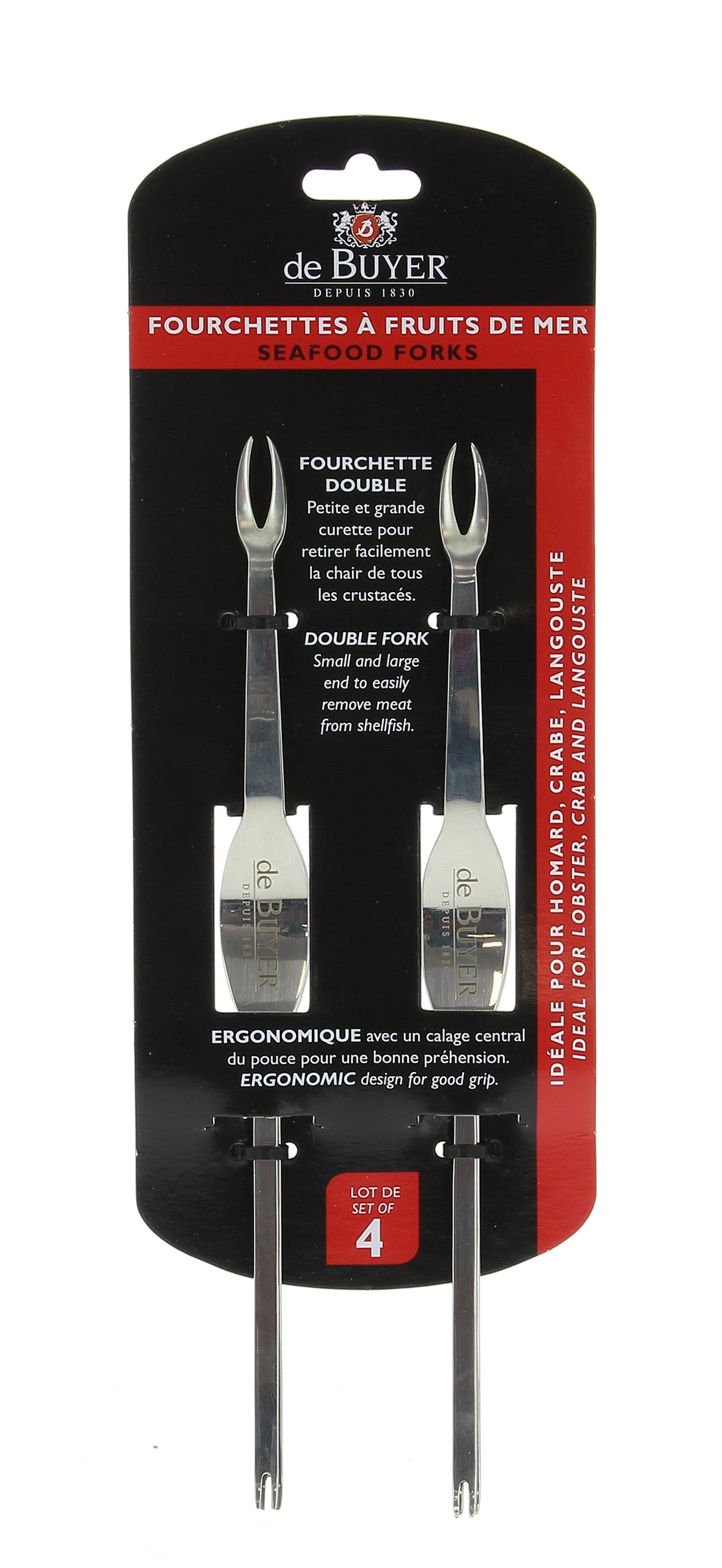 Lobster Forks - 4 pack - De Buyer - dreemFIRE