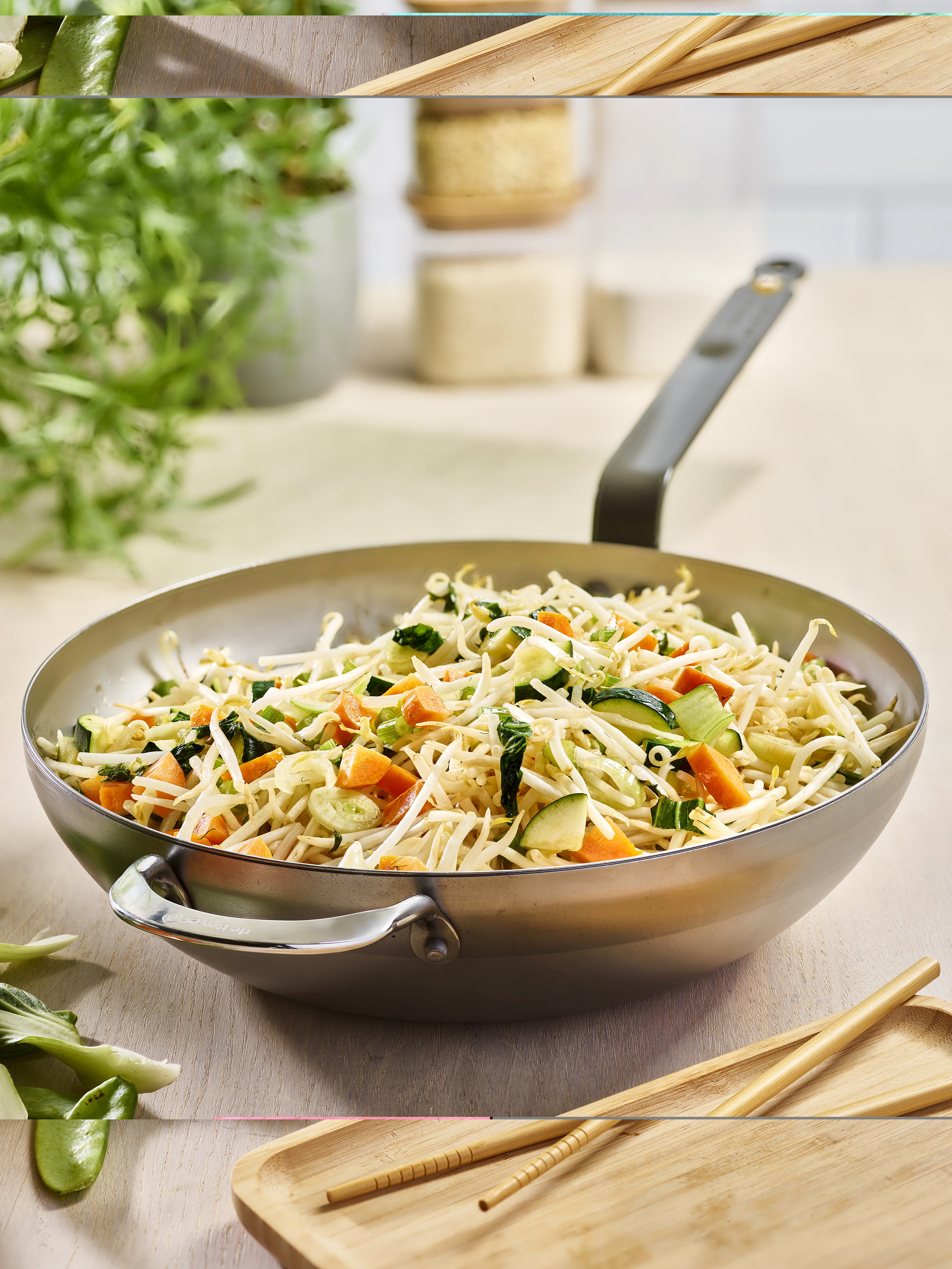 De Buyer - Mineral B Element - Rounded Wok