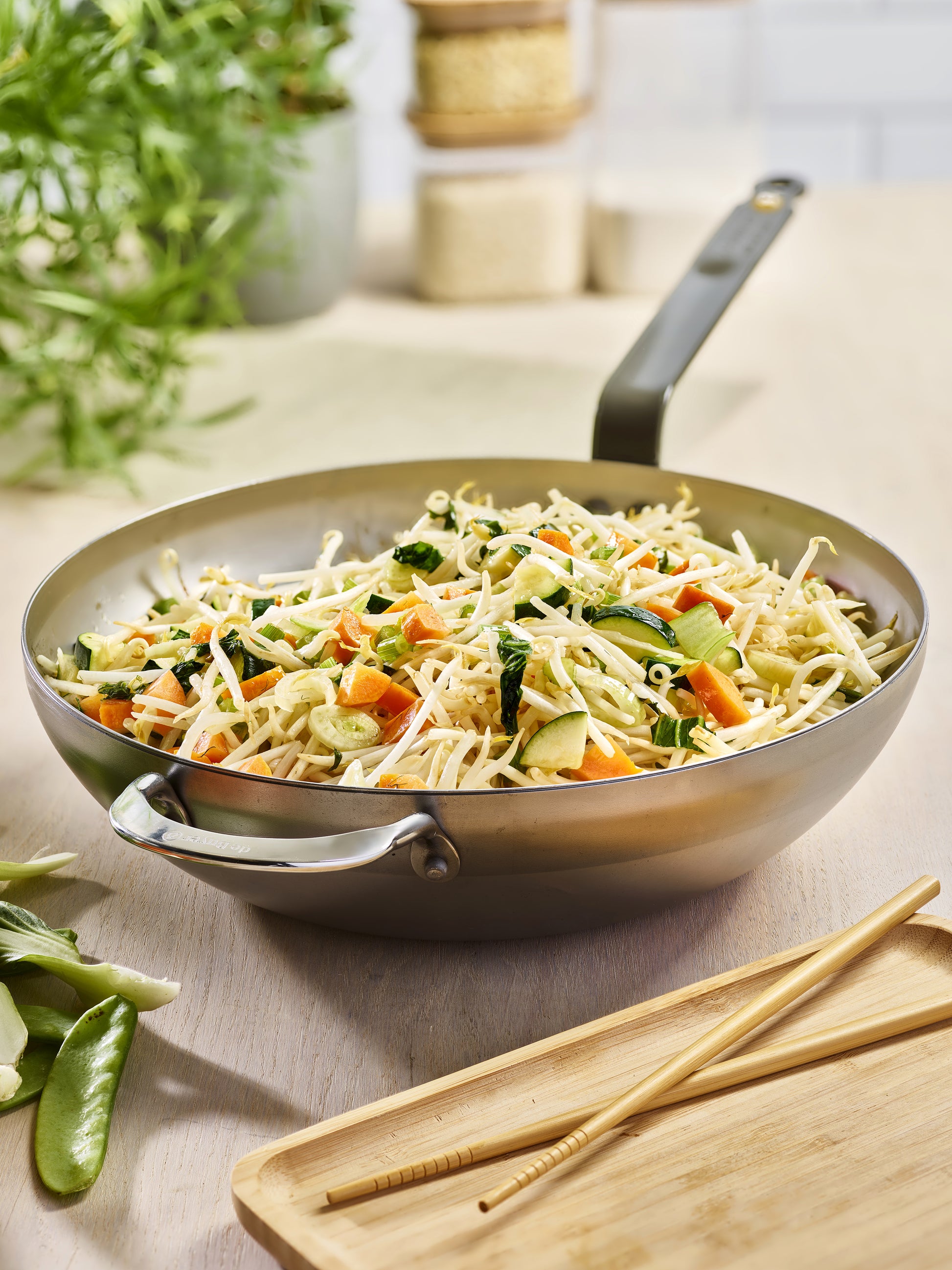 De Buyer - Mineral B Element - Rounded Wok