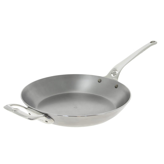 De Buyer Mineral B PRO Carbon Steel Braai & Frying Pan