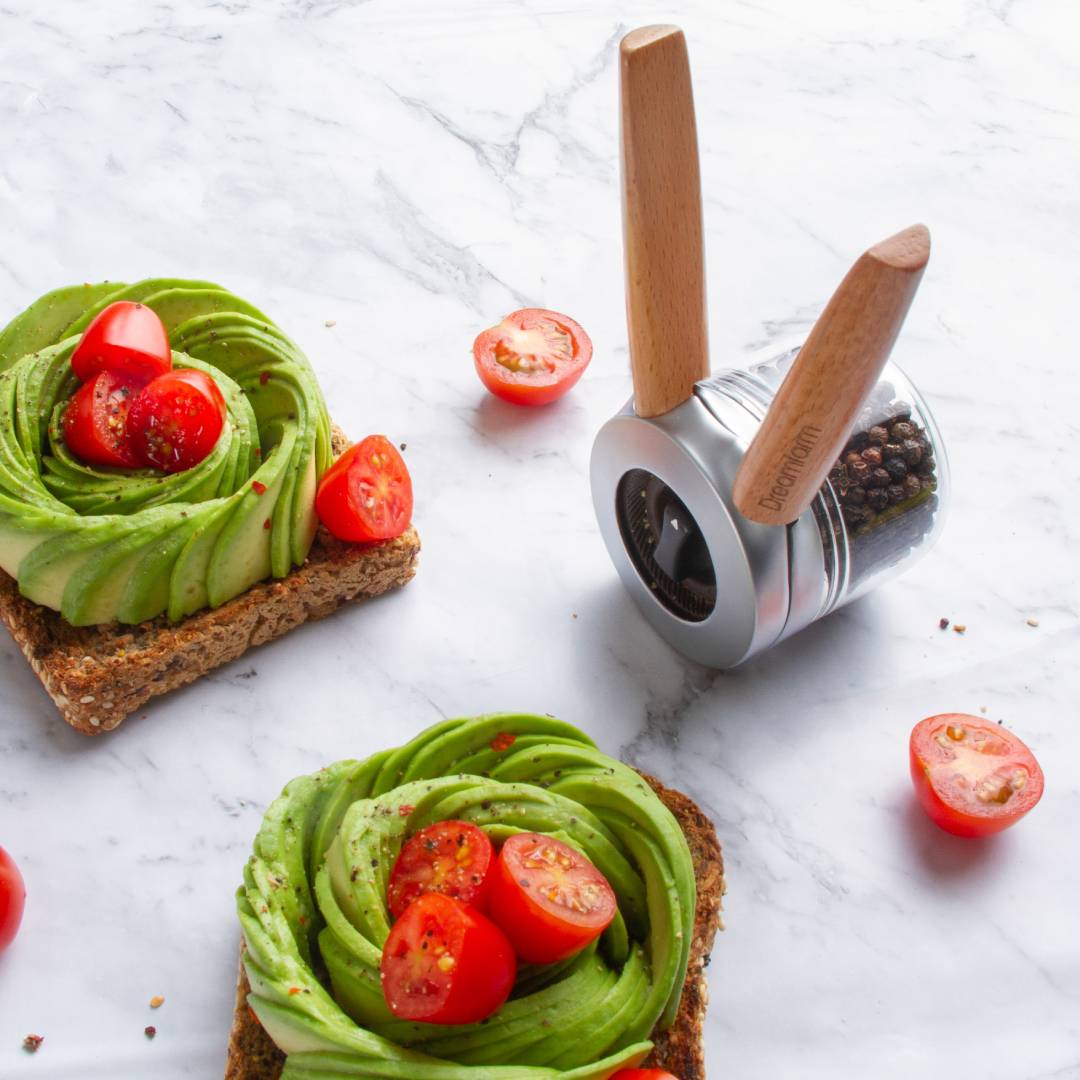 Dreamfarm Ortwo Spice/Pepper Mill - Beechwood