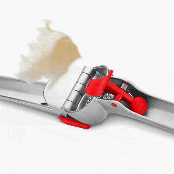Dreamfarm Garject Garlic Press -  Fire Truck Red