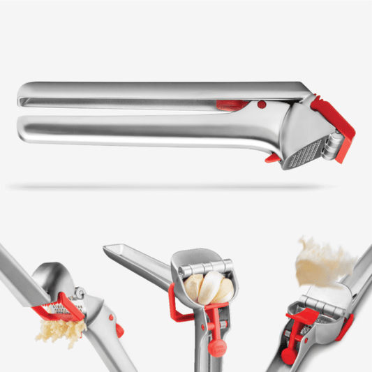 Dreamfarm Garject Garlic Press -  Fire Truck Red