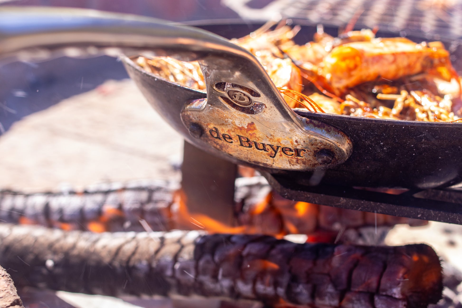 Braai Pan - De Buyer  - Mineral B PRO - Carbon Steel Frying Pan