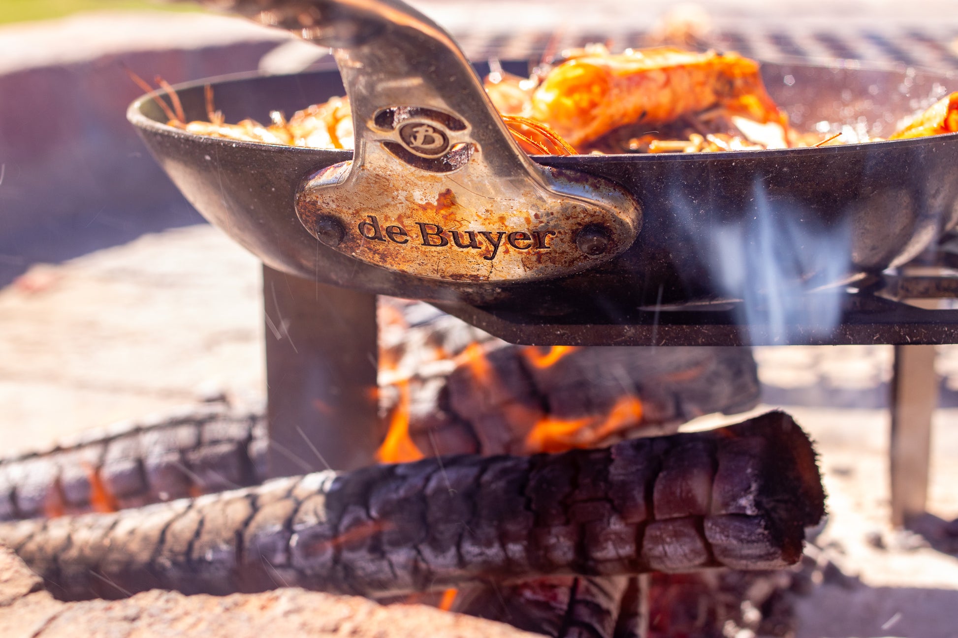 Braai Pan - De Buyer  - Mineral B PRO - Carbon Steel Frying Pan