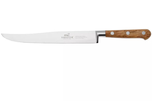 Lion Sabatier - IDEAL Olive Wood - Yatagan Carving Knife (20cm)