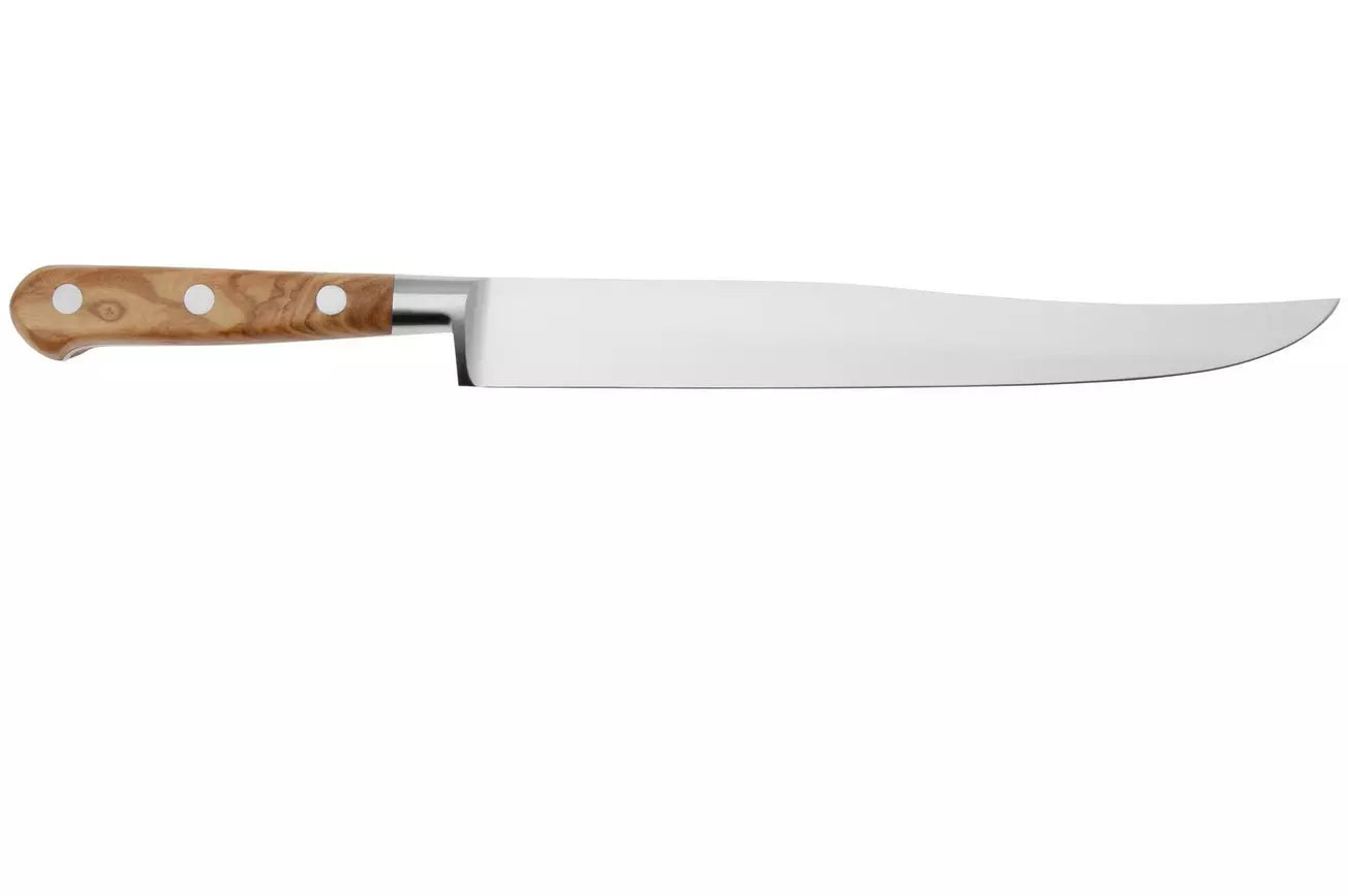 Lion Sabatier - IDEAL Olive Wood - Yatagan Carving Knife (20cm)