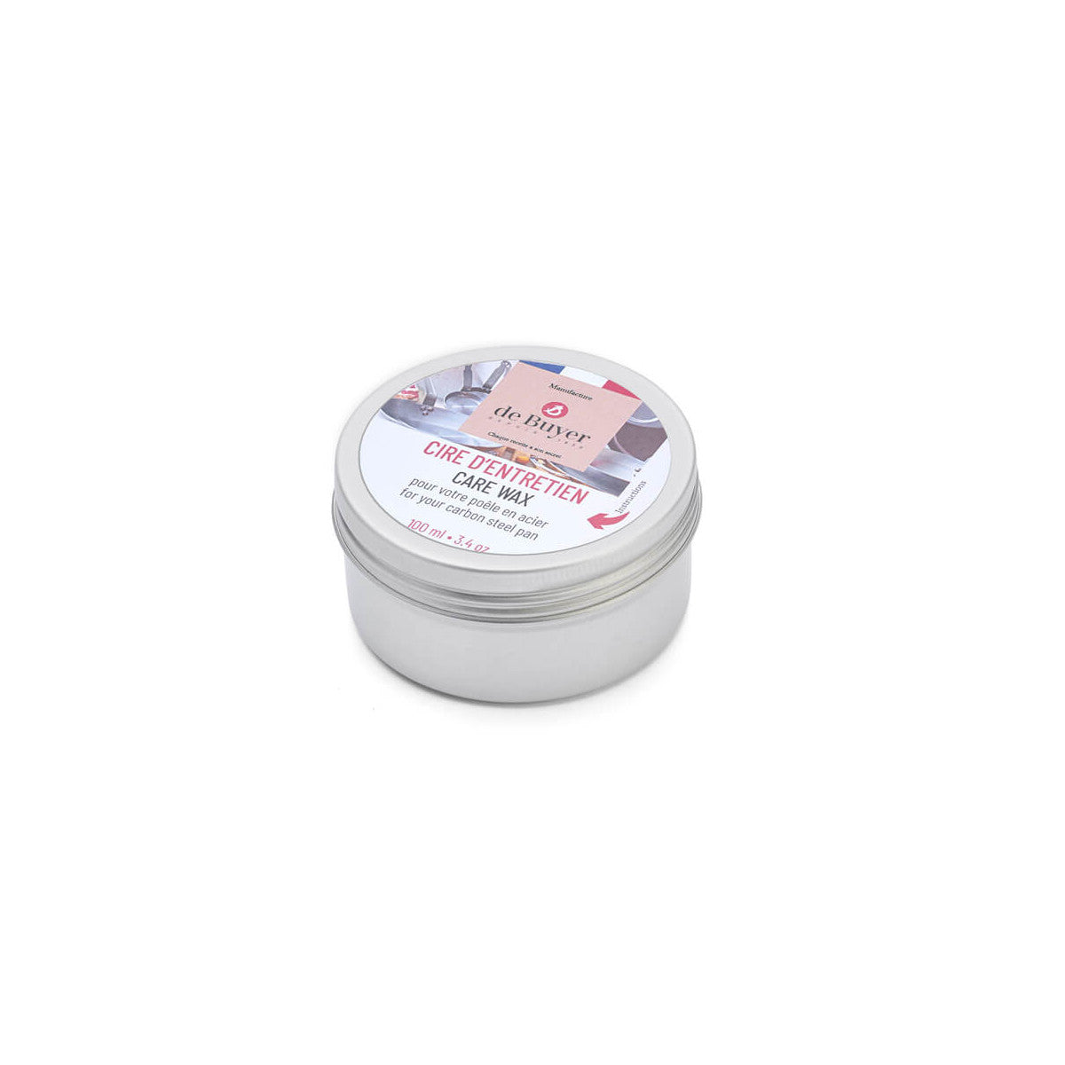 de Buyer Maintenance Wax  for carbon steel - 100ml