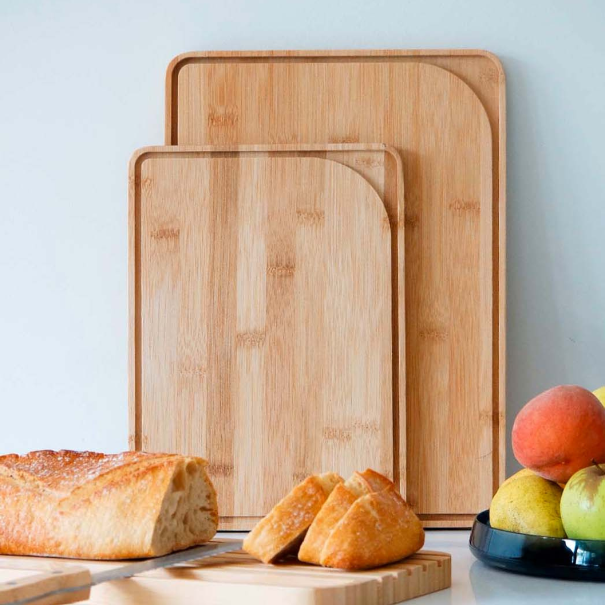 Pebbly Bamboo Cutting Board (37x29cm)