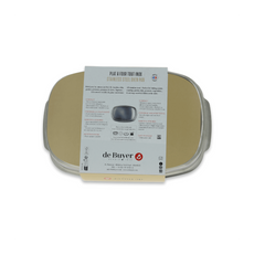 de Buyer Rectangular stainless steel roasting dish (38x26cm)