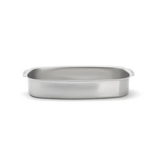 de Buyer Rectangular stainless steel roasting dish (38x26cm)