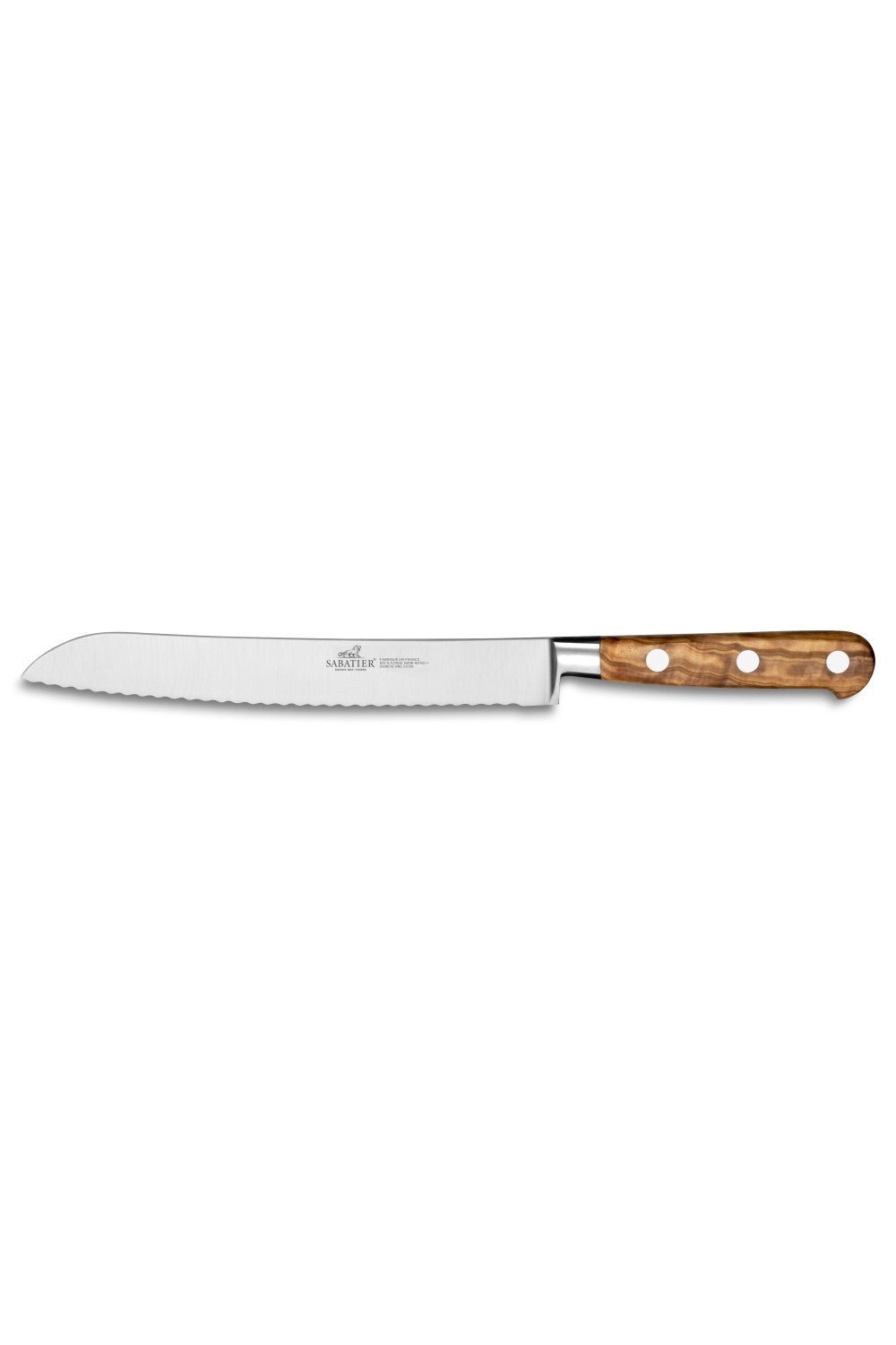 Lion Sabatier - IDEAL Olive Wood - Bread Knife (20cm)