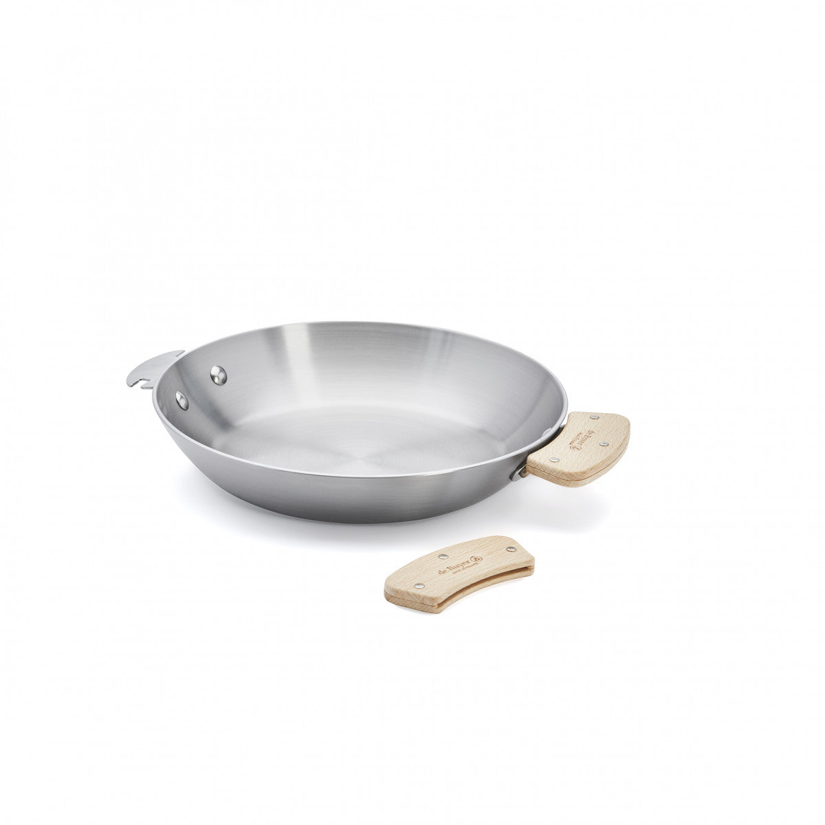 de Buyer Removable Stainless steel frying pan (ALCHIMY LOQY-Ø24cm)
