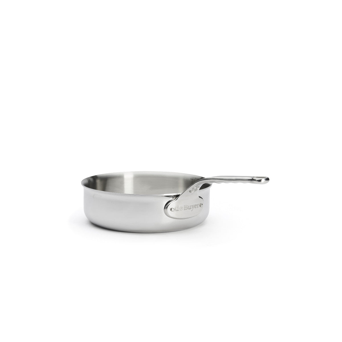 de Buyer Stainless steel straight sauté-pan AFFINITY (Ø24cm)
