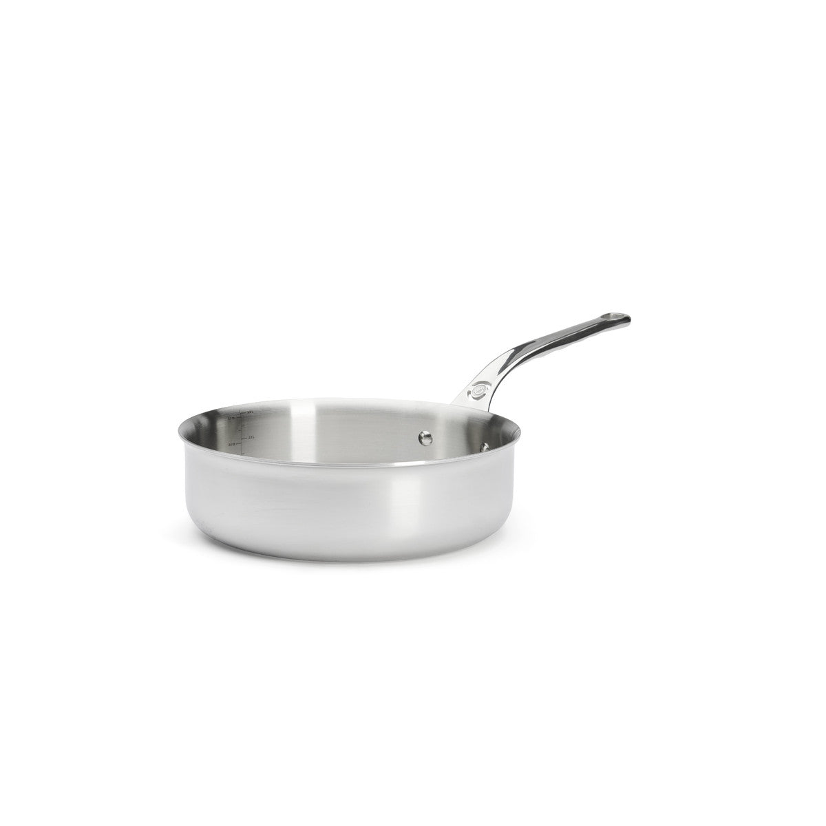 de Buyer Stainless steel straight sauté-pan AFFINITY (Ø24cm)