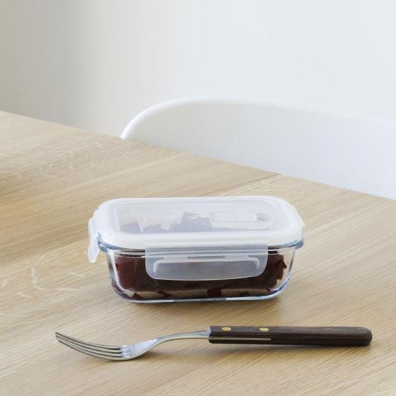 Pebbly Glass Food Storage
