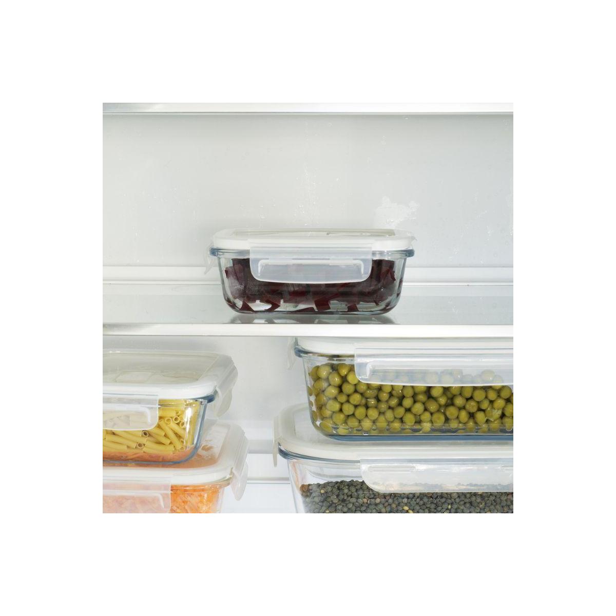 Pebbly Glass Food Storage