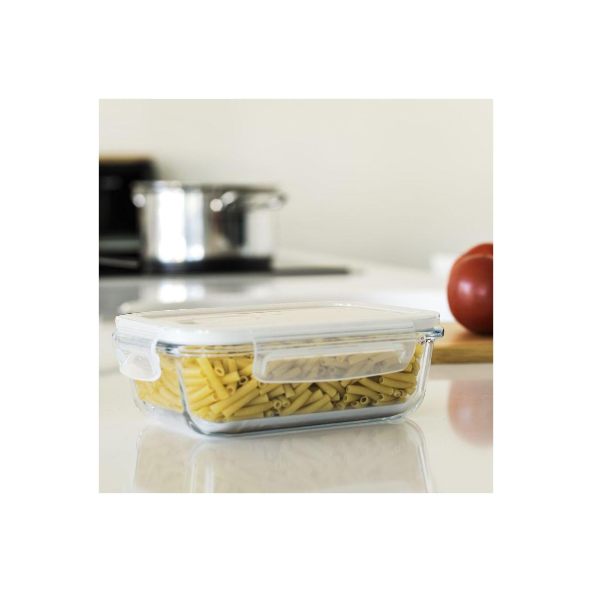 Pebbly Glass Food Storage