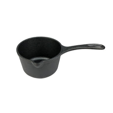 Valhal Outdoor 1L cast iron saucepan with long handle