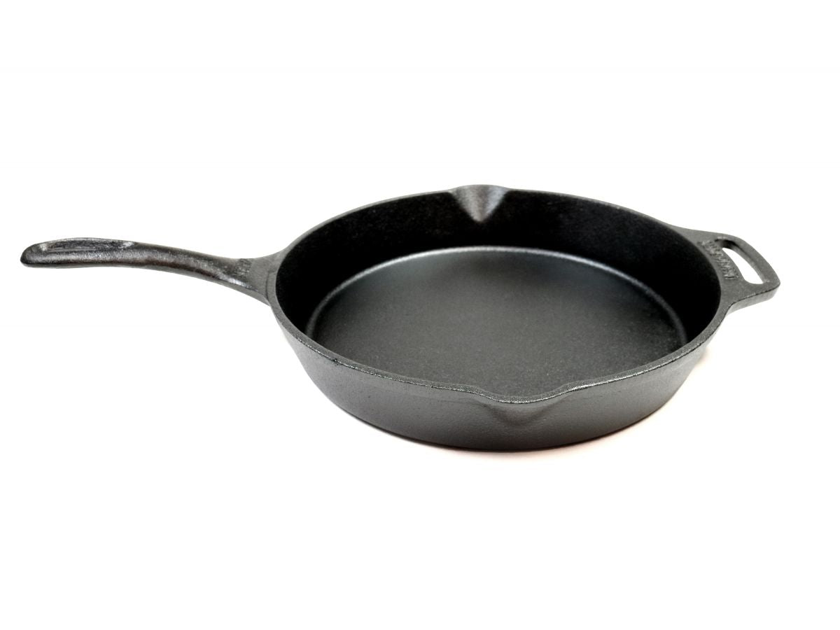 Valhal Outdoor 25cm cast iron skillet with long handle