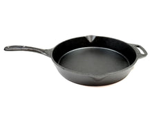 Valhal Outdoor 25cm cast iron skillet with long handle