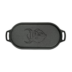 Valhal Outdoor Oval Dutch Oven & 2 Skillets – Cast Iron 2L
